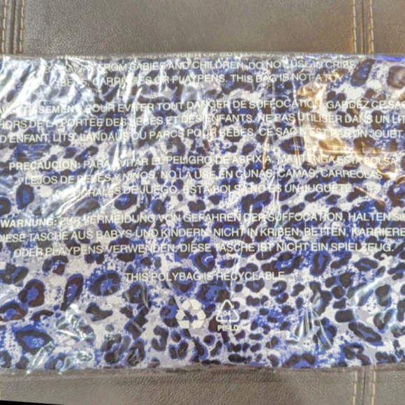 Satin trim cheetah Navy pajama sleep casual pants Animal plus Size 30-32 - Picture 5 of 6